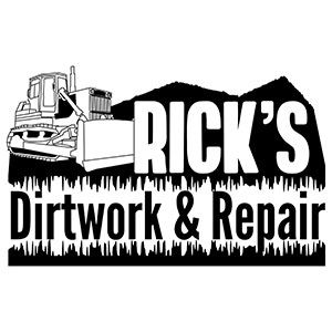 Rick's Dirt Work & Repair Logo